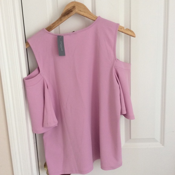 Ann Taylor cold shoulder top - Picture 4 of 6